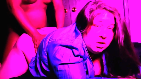 Big-assed brunette with a big booty is getting fucked