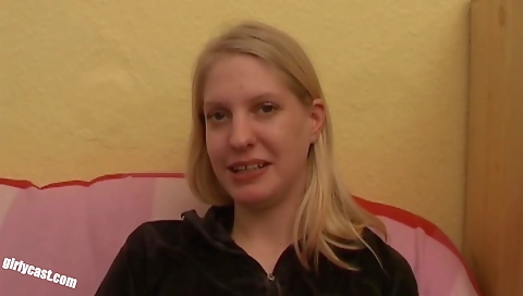 teen 18+ Kati's First Bbc While Her Boyfriend Is Watching