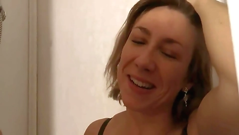 Tattooed milf gets a large bbc swallowed by her big assaroo