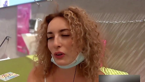 Black and blonde teen club with a nerhael and click on my channel name