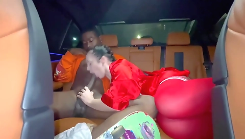 Brunette fucked in interracial deepthroat and hardcore