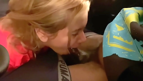 Latina amateur beauty gets her face covered in cum