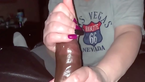 Hot amateur mature with a big cock and a beautiful face