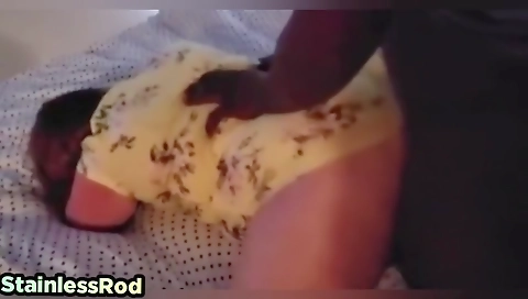 Busty big tits brunette with a huge ass fucking in POV