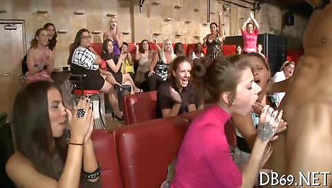 Brunette and blonde amateur with a tattoo get fucked