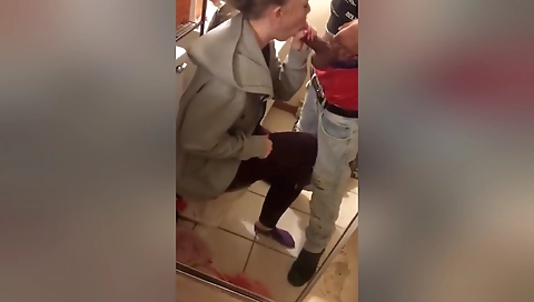 Brunette beauty gets her pussy drilled and then she gets a facial